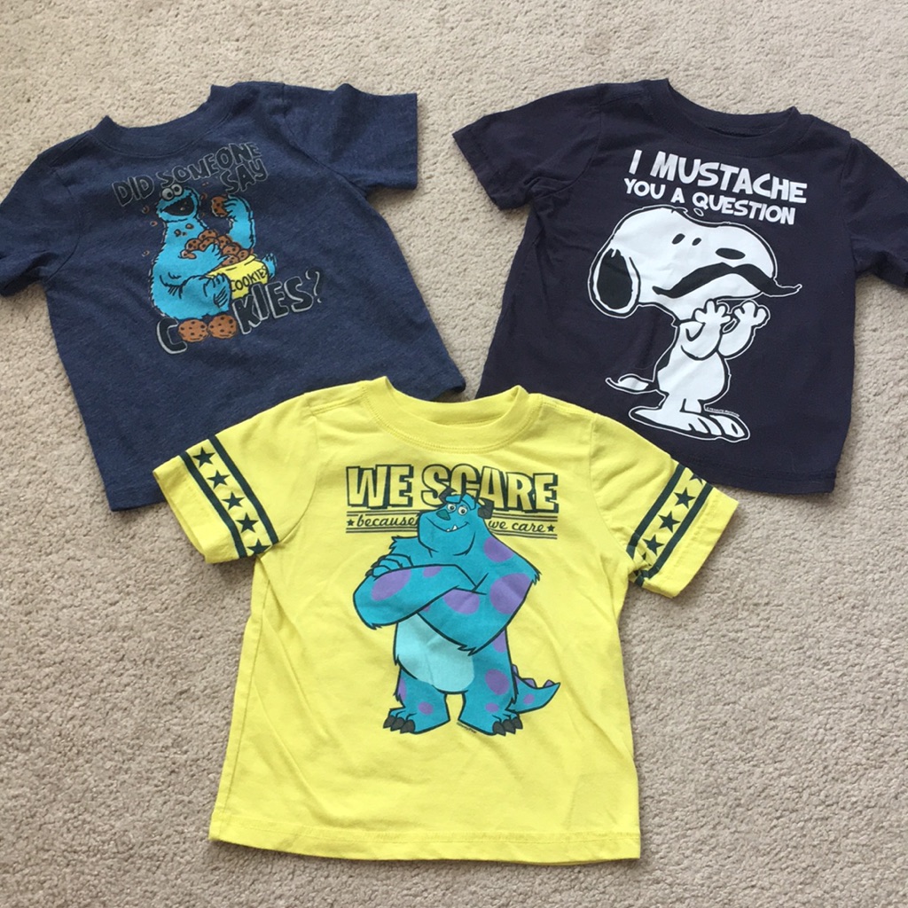 Character Tee Set